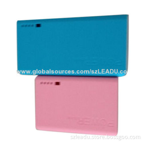 Ultra-thin 2014 Hot Selling Mobile Power Banks with 5,000mAh Capacity